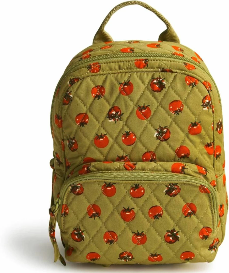 Vera Bradley Mini Banbury Backpack in Meadow Bouquet - Premium Cotton Lightweight Daypack for Women