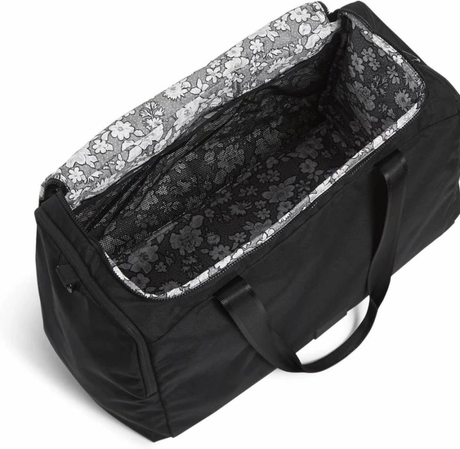 Vera Bradley Women's Lightweight Recycled Travel Duffle Bag - Eco-Friendly Carry-On Tote
