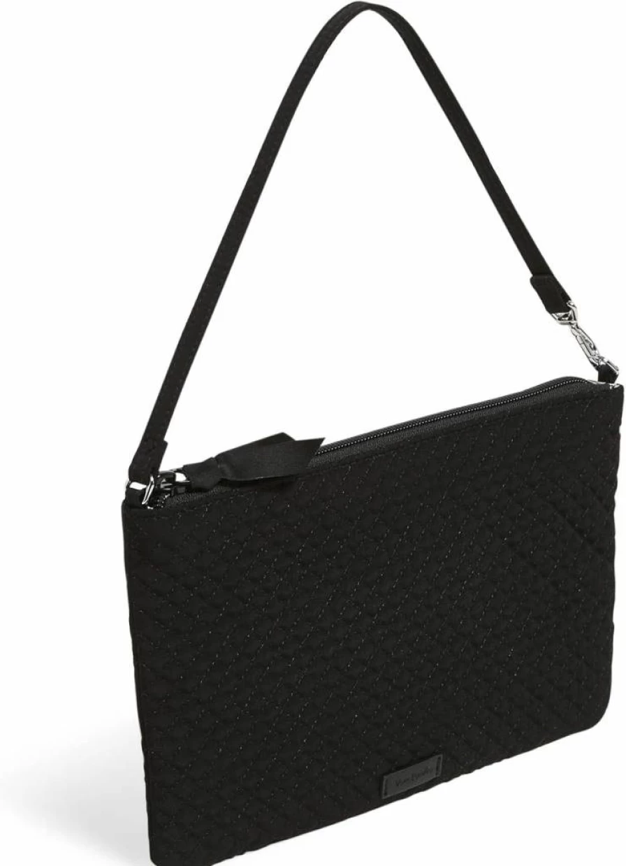Vera Bradley RFID Blocking Wristlet – Convertible Microfiber Crossbody Bag for Women