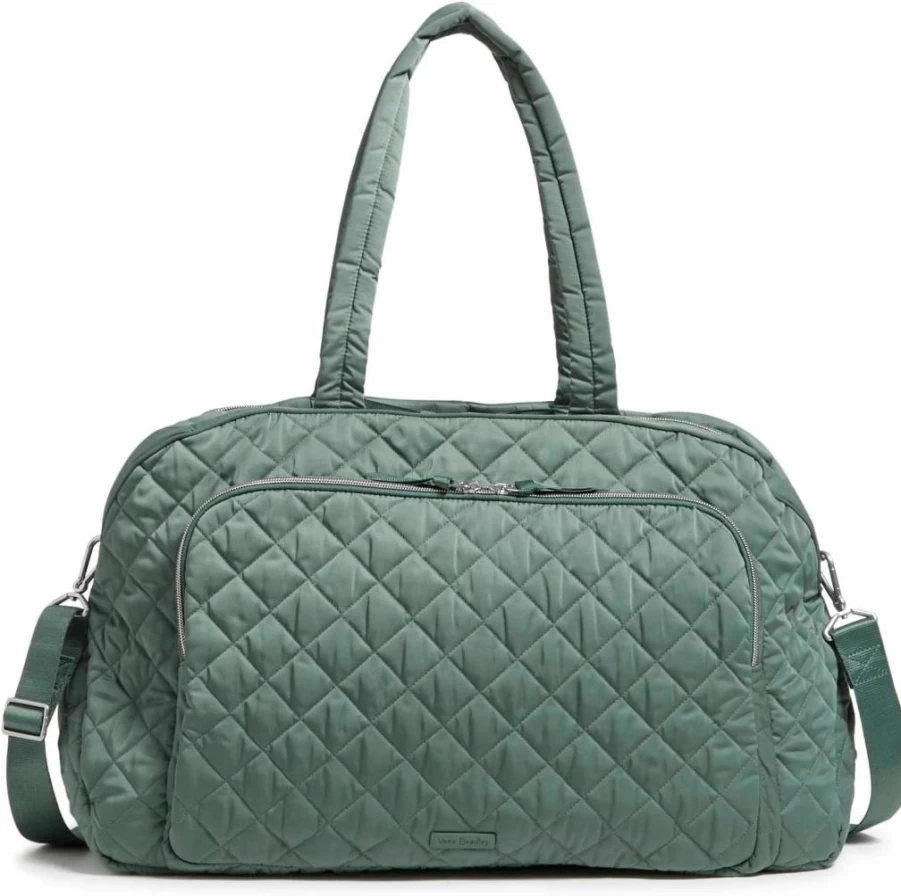 Vera Bradley Grand Weekender Travel Bag - Classic Navy Performance Twill Carryall Luggage