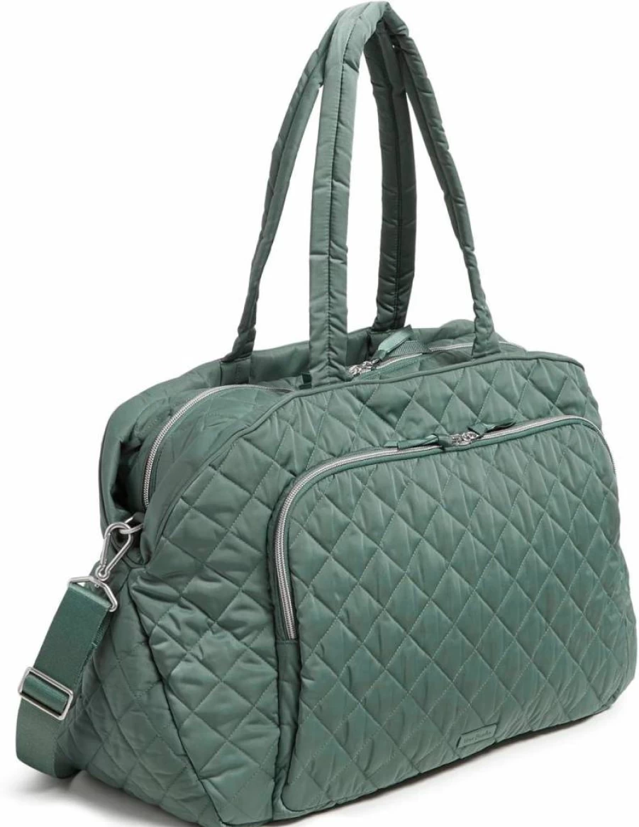 Vera Bradley Grand Weekender Travel Bag - Classic Navy Performance Twill Carryall Luggage