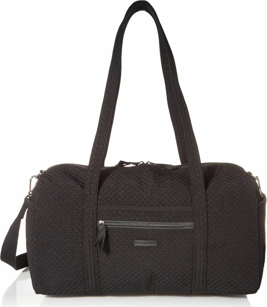 Vera Bradley Medium Duffel Bag - Lightweight Microfiber Travel Tote for Women & Men
