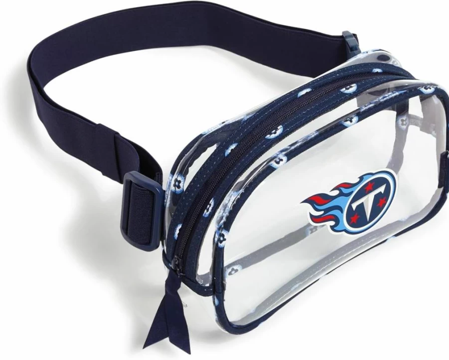Vera Bradley NFL Team Logo Women's Clear Belt Bag for Women – Multiple Team Designs Available