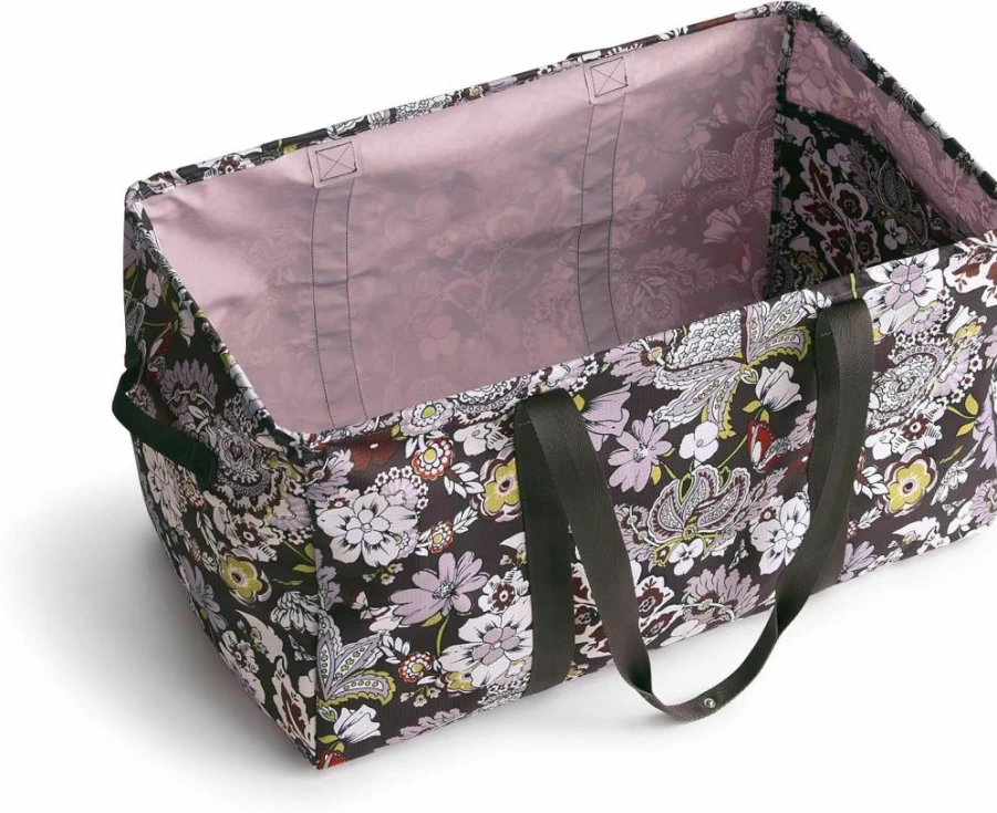 Vera Bradley Large Utility Tote Bag - Durable Ripstop Fabric, Spacious Carryall for Work & Travel