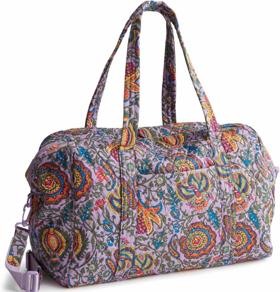 Vera Bradley Miramar Weekender Bag - Premium Cotton Travel Tote for Women