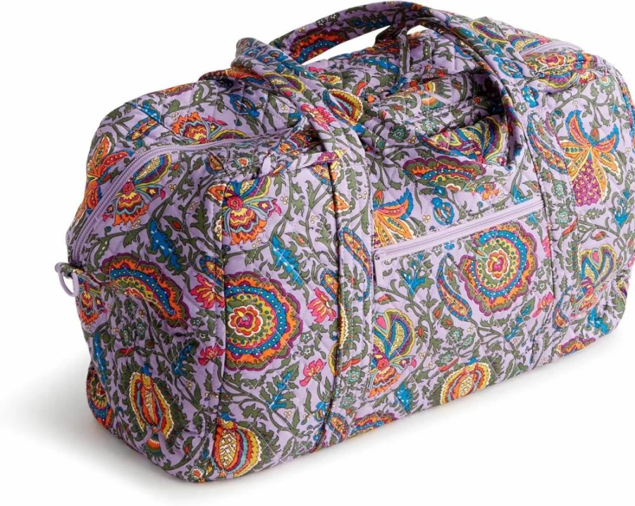 Vera Bradley Miramar Weekender Bag - Premium Cotton Travel Tote for Women