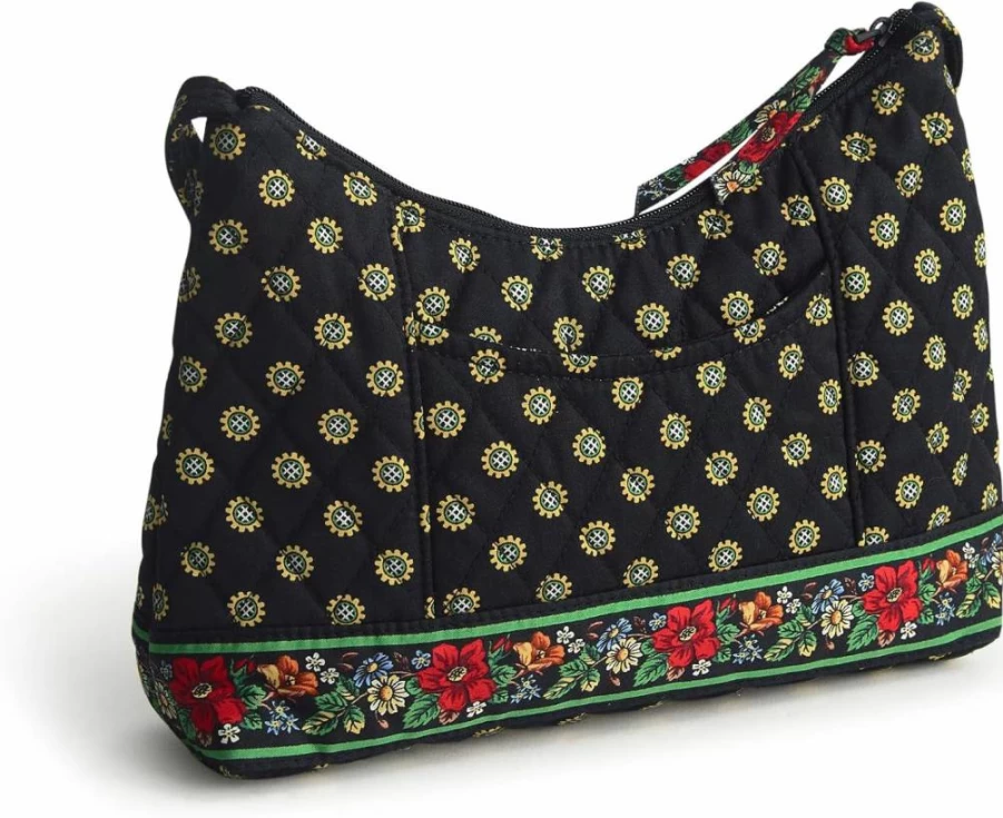 Vera Bradley Cotton Tote Bag for Women - Lightweight Shoulder Bag with Premium Quality