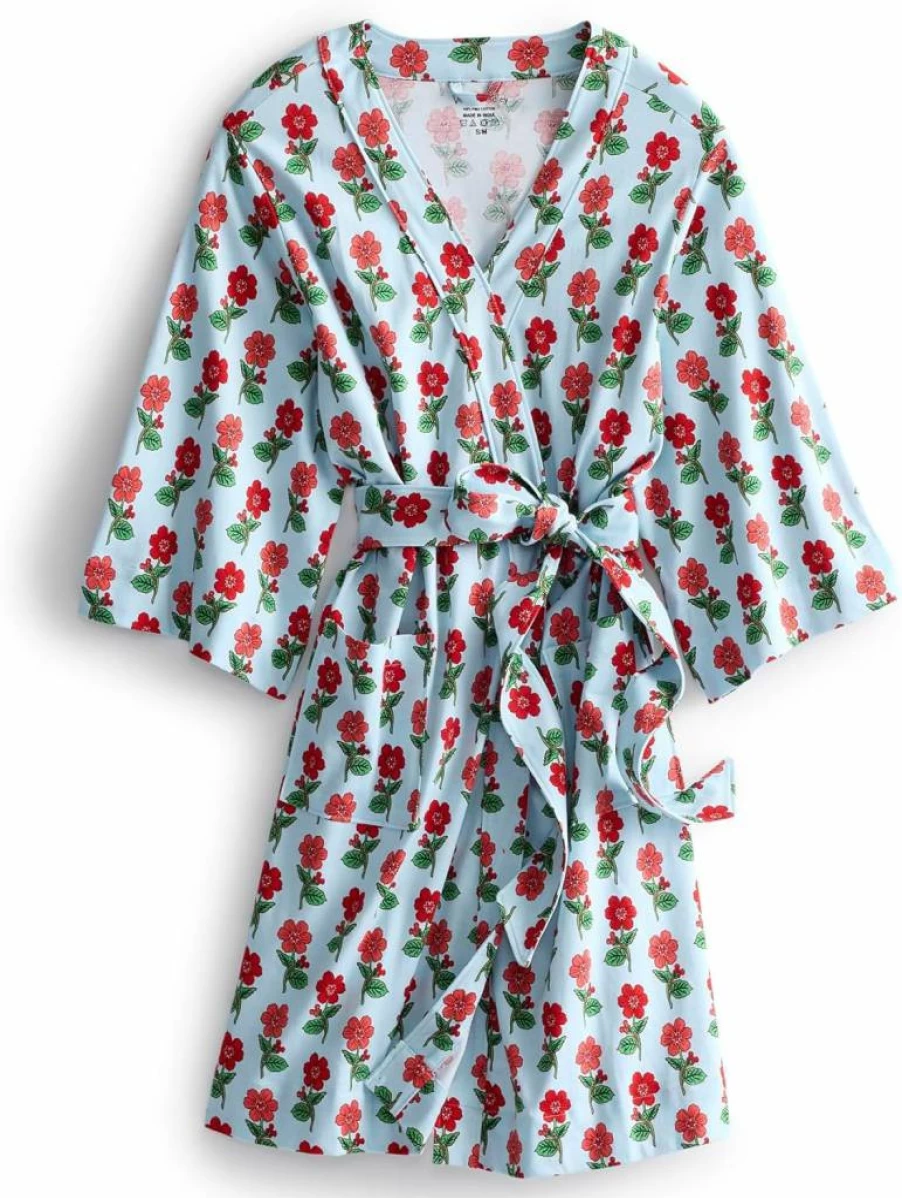 Vera Bradley Women's Disney Cotton Knit Robe - Soft & Cozy Lounge Wear