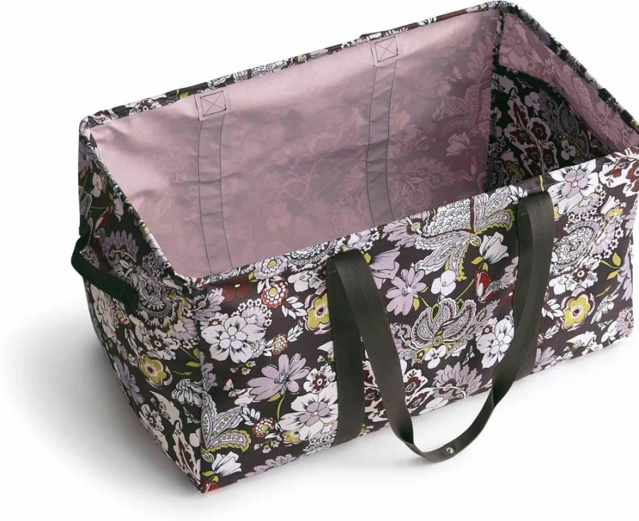 Vera Bradley Large Utility Tote Bag - Durable Ripstop Fabric, Spacious & Stylish Carryall for Everyday Use