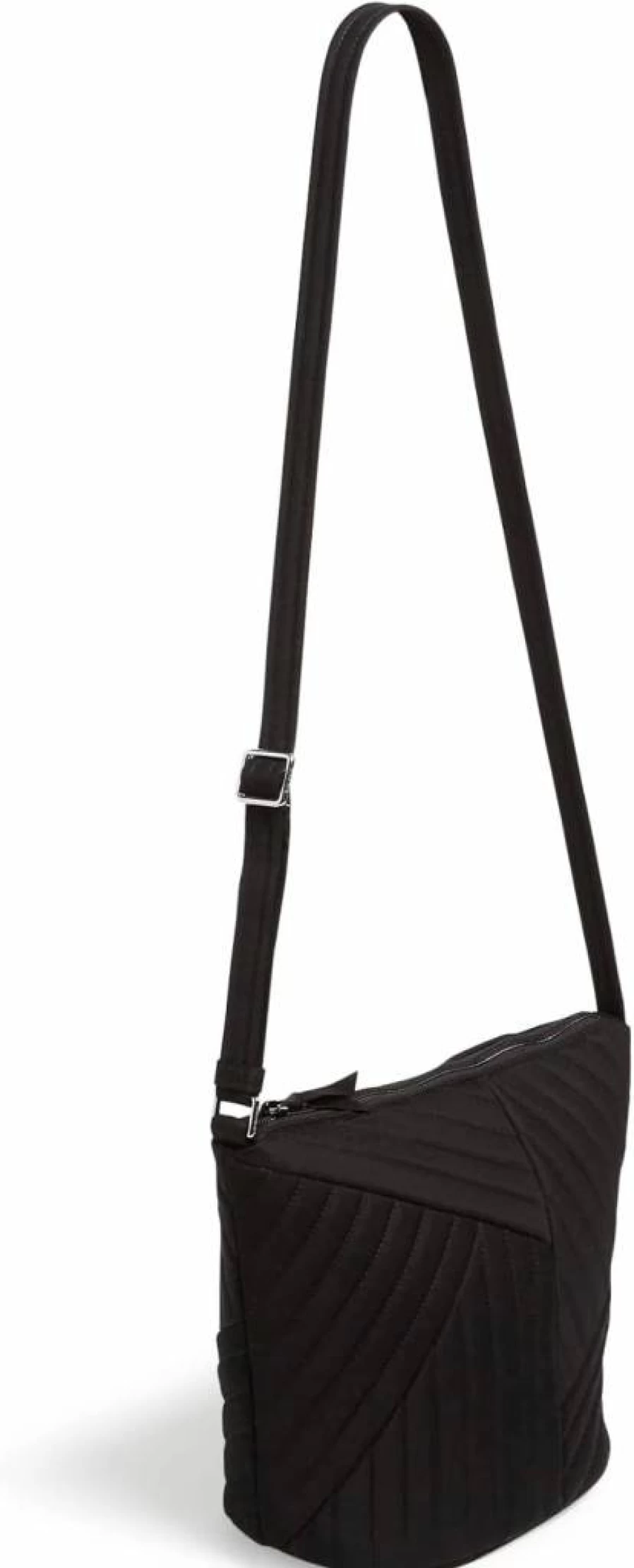 Vera Bradley Women's Cotton Crossbody Bag – Lightweight Bucket Purse with Adjustable Strap