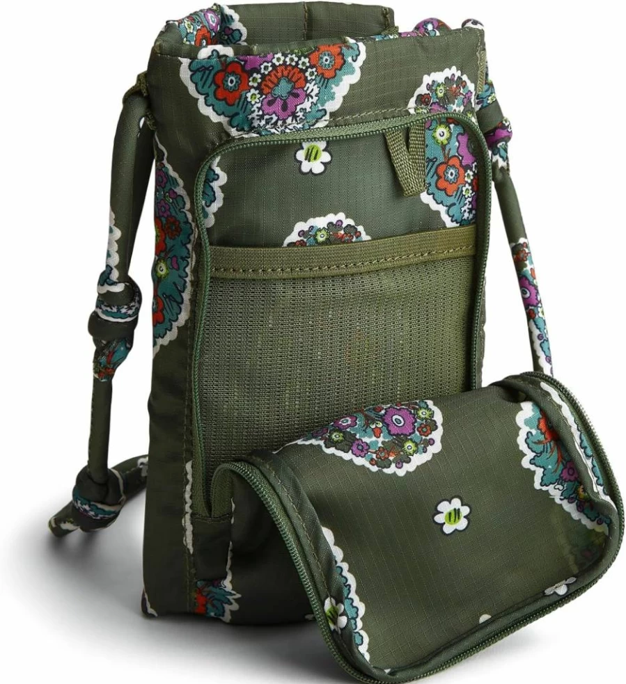 Vera Bradley Ripstop Carew Hydration Crossbody Bag - Lightweight Water-Resistant Travel Purse