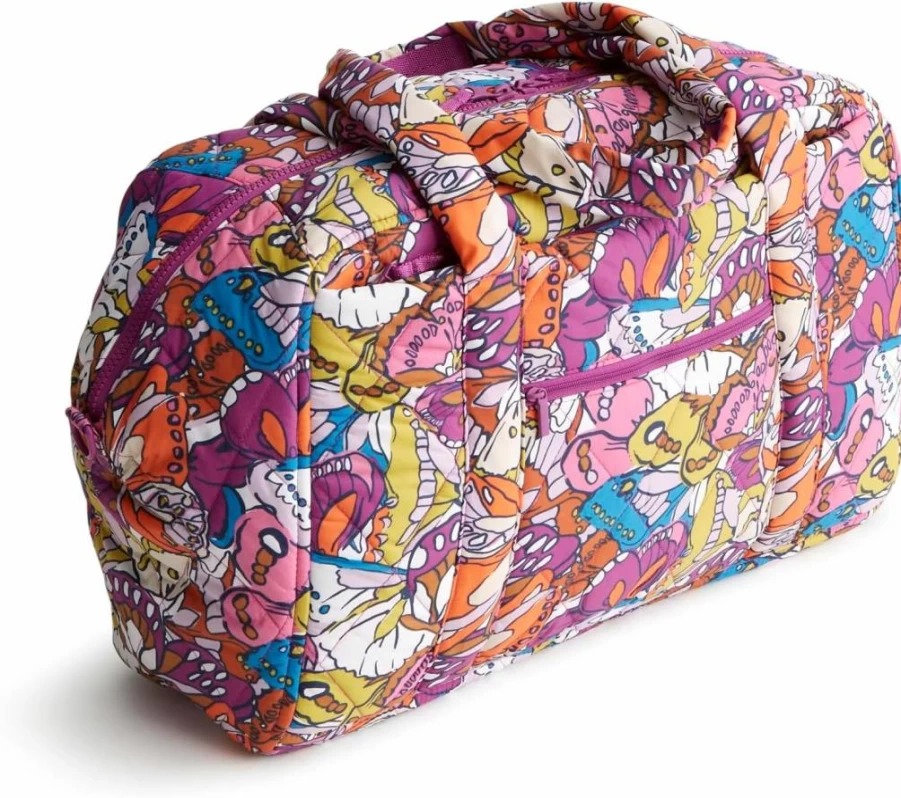 Vera Bradley Miramar Weekender Bag - Lightweight Women's Travel Tote for Weekend Getaways
