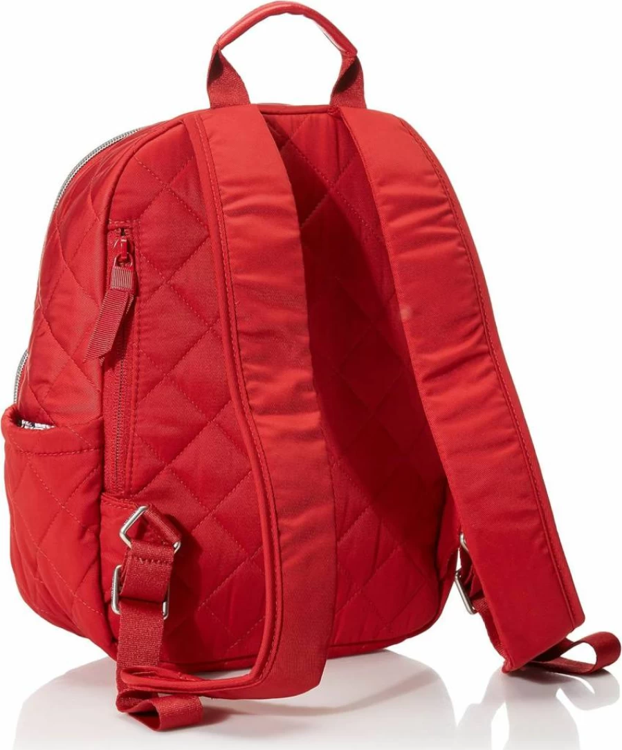 Vera Bradley Botanical Beauty Small Backpack - Lightweight Performance Twill Daypack for Women