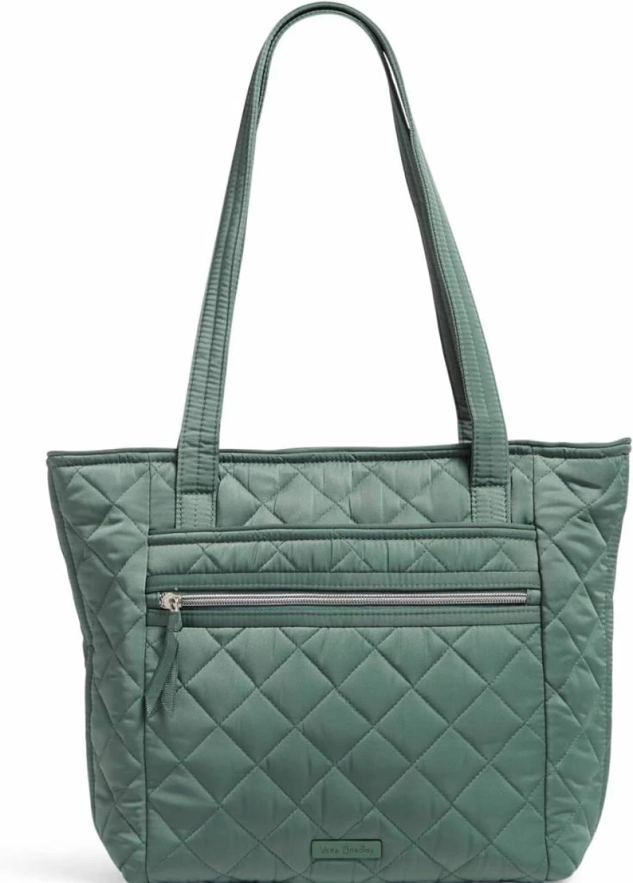 Vera Bradley Women's Small Performance Twill Tote Bag - Lightweight & Durable Handbag for Everyday Use