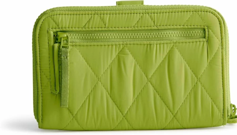 Vera Bradley Lightweight Large Tab Wallet - Stylish & Compact Women's Wallet for Everyday Use