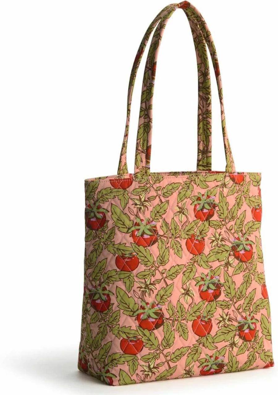 Vera Bradley Large Cotton Tote Bag - Stylish & Durable Premium Reusable Shopping Bag
