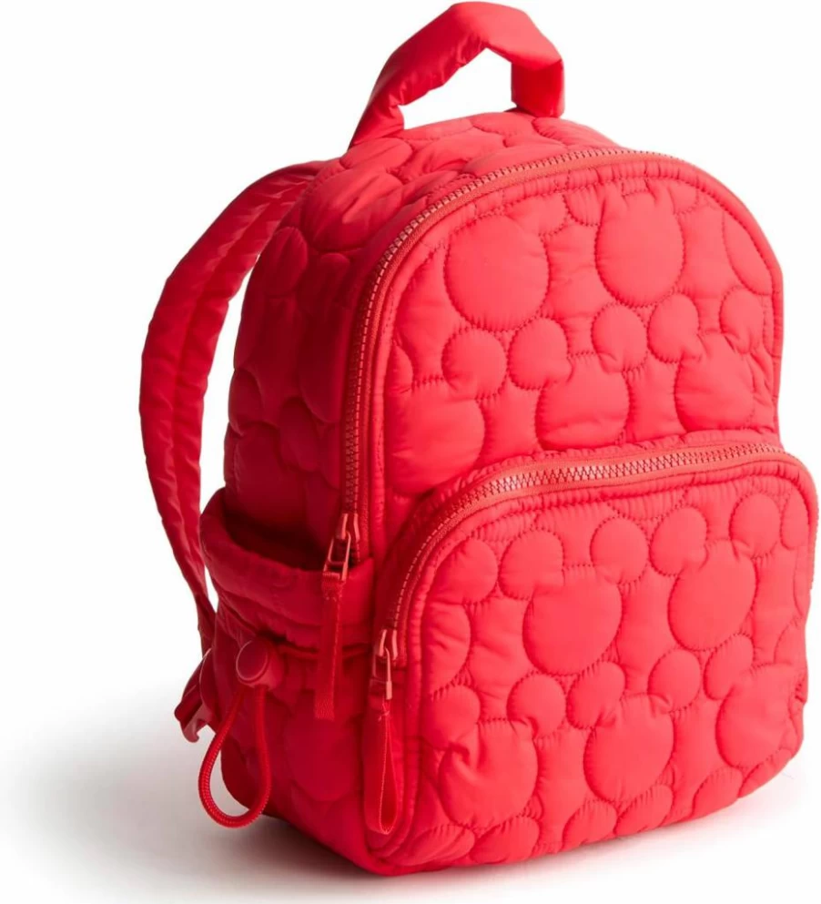 Vera Bradley Disney Super Sonic Featherweight Small Backpack for Women - Lightweight Banbury Daypack