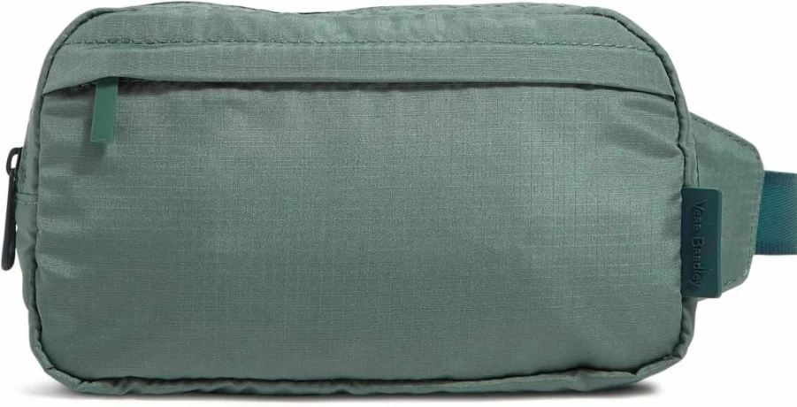 Vera Bradley Women's Mini Crossbody Sling Bag - Lightweight Ripstop Nylon Belt Bag for Women