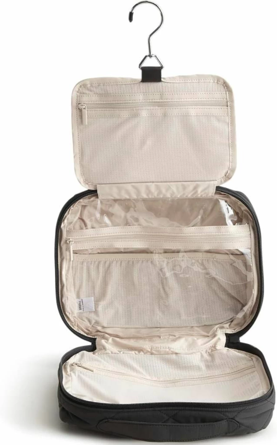 Vera Bradley Hanging Travel Organizer – Lightweight Foldable Toiletry Bag for Essentials