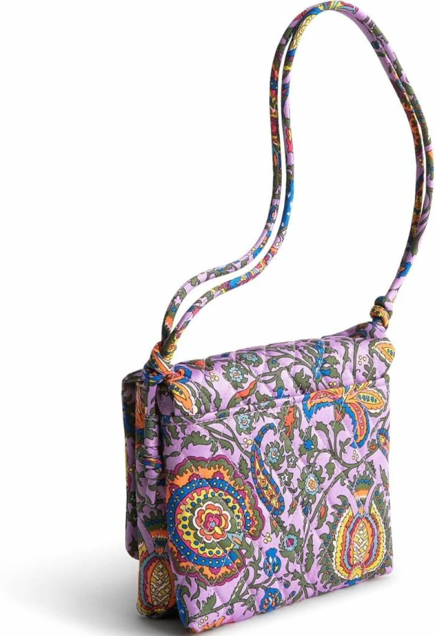 Vera Bradley Baird Hipster Crossbody Bag - Premium Cotton Fabric, Stylish & Lightweight