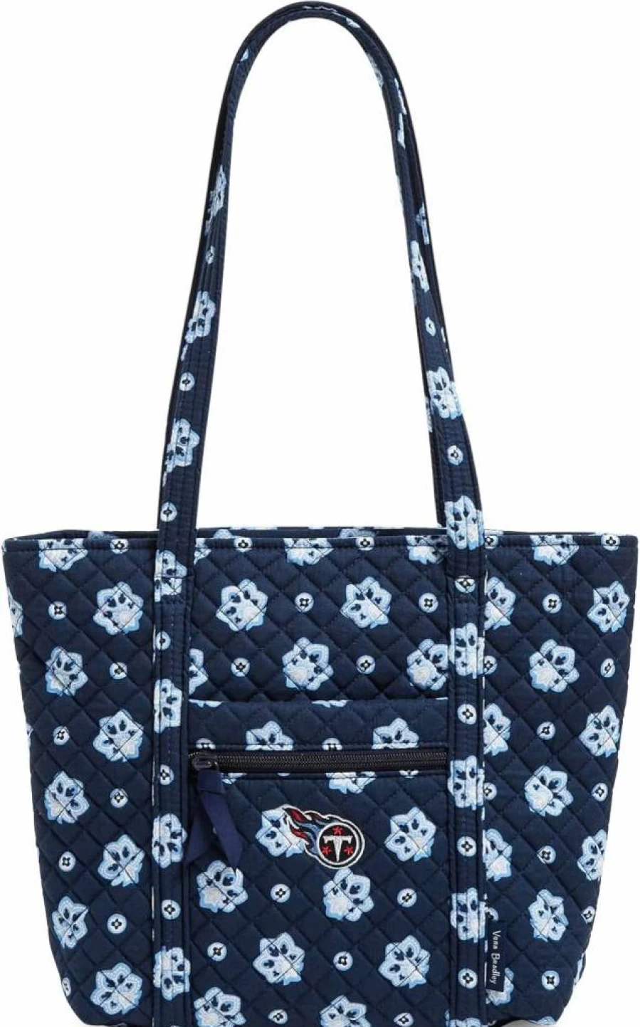 Vera Bradley NFL Team Logo Cotton Tote Bag for Women - Multiple Team Designs Available