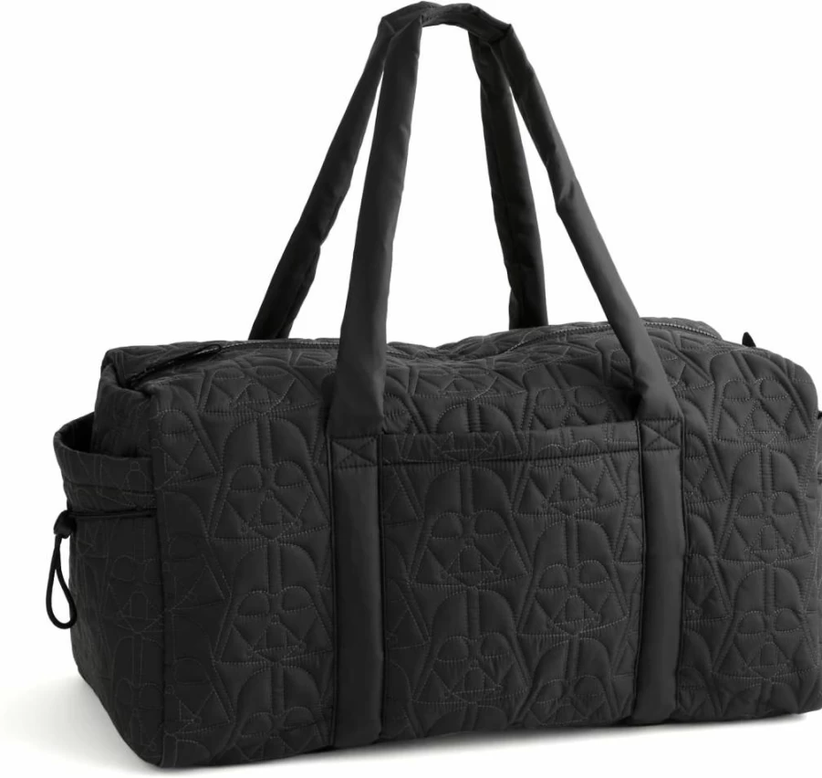 Vera Bradley Women's Darth Vader Star Wars Large Featherweight Original Duffel Bag, One Size, Lightweight Travel Tote