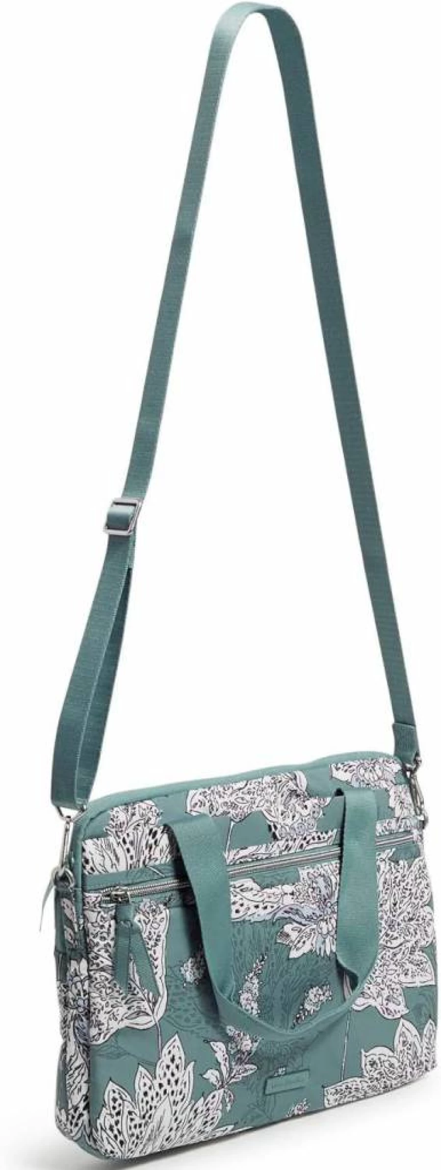 Vera Bradley Slim Laptop Organizer for Women – Lightweight Performance Twill Design
