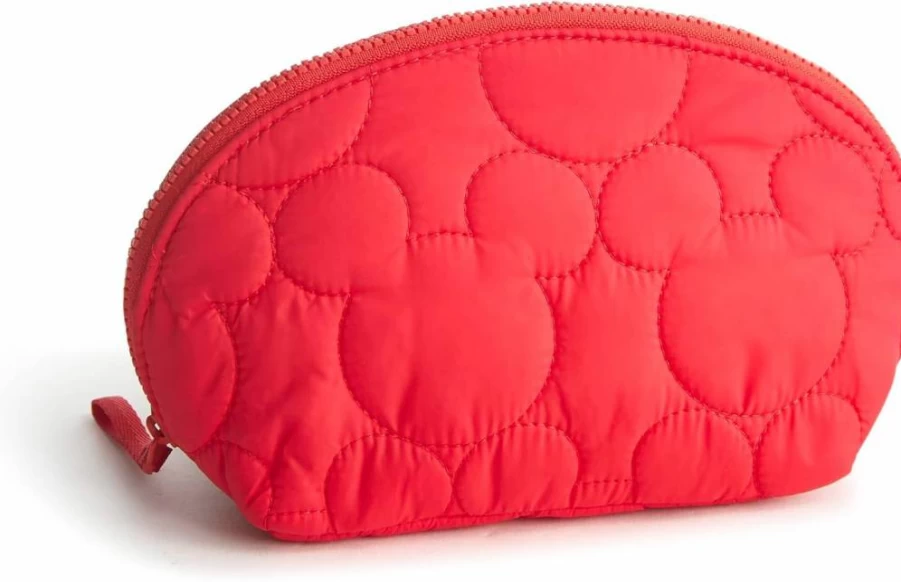 Vera Bradley Disney Mini Cosmetic Makeup Bag for Women – Lightweight & Compact Travel Organizer
