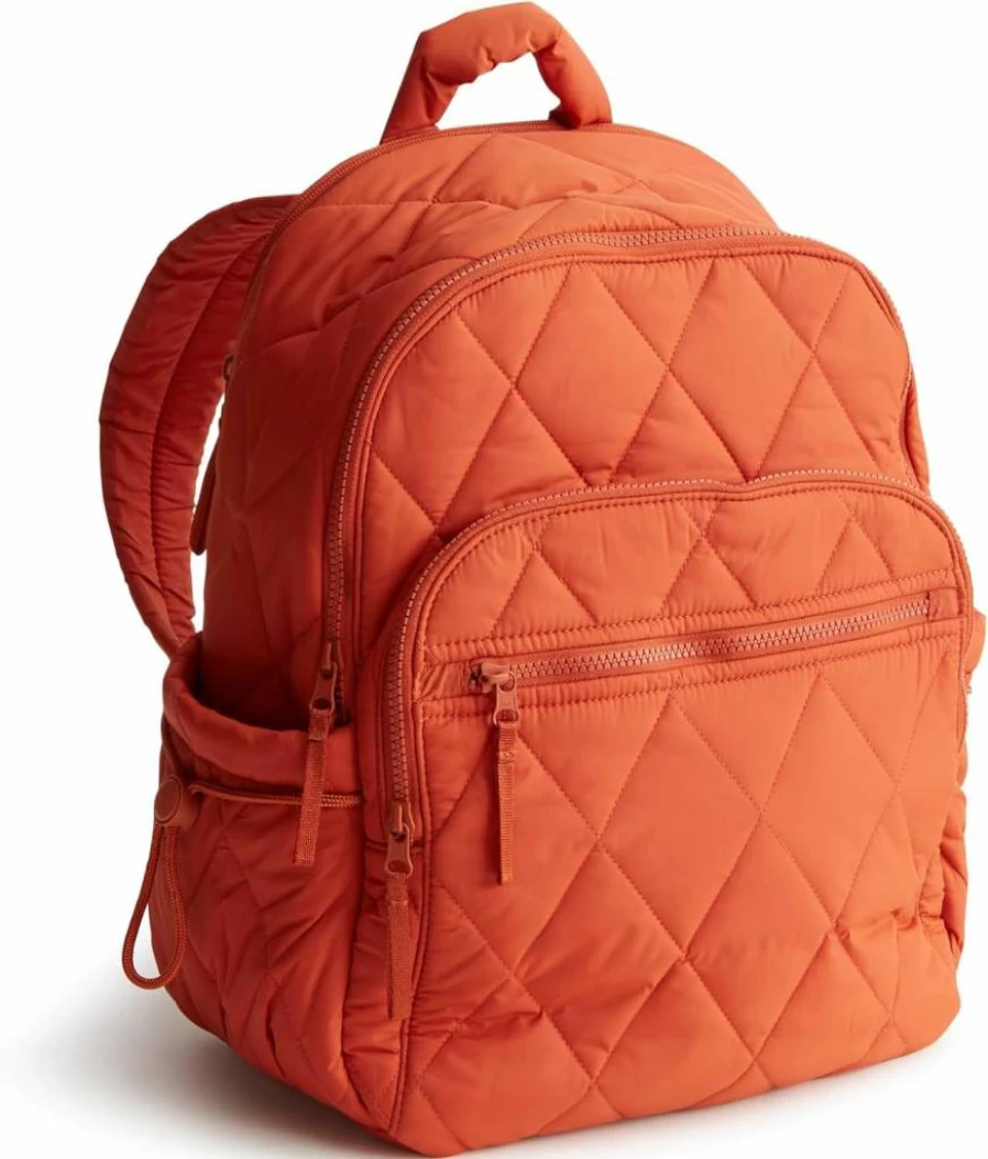 Vera Bradley Featherweight Bancroft Backpack - Lightweight Flutter Design for Women