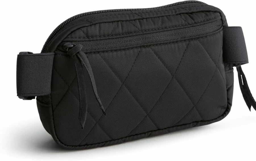 Vera Bradley Women's Small Woodward Belt Bag in Performance Twill - Stylish & Lightweight Crossbody Bag for Everyday Use