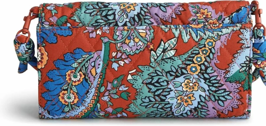 Vera Bradley Wildwood Cotton Crossbody Wallet – Premium Fashion Handbag for Women