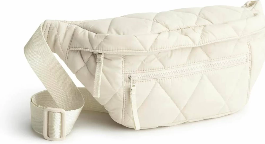 Vera Bradley Featherweight Portnoy Crossbody Bag with Adjustable Long Strap for Hands-Free Convenience
