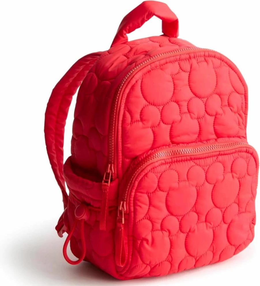 Vera Bradley Disney Collection Women's Small Featherweight Banbury Backpack in Beetroot Pink