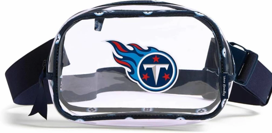 Vera Bradley NFL Team Logo Women's Clear Belt Bag for Women – Multiple Team Designs Available