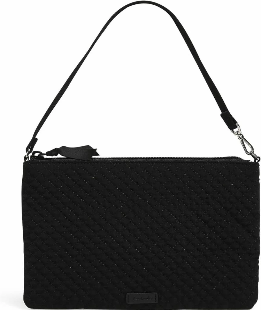 Vera Bradley RFID Blocking Wristlet – Convertible Microfiber Crossbody Bag for Women