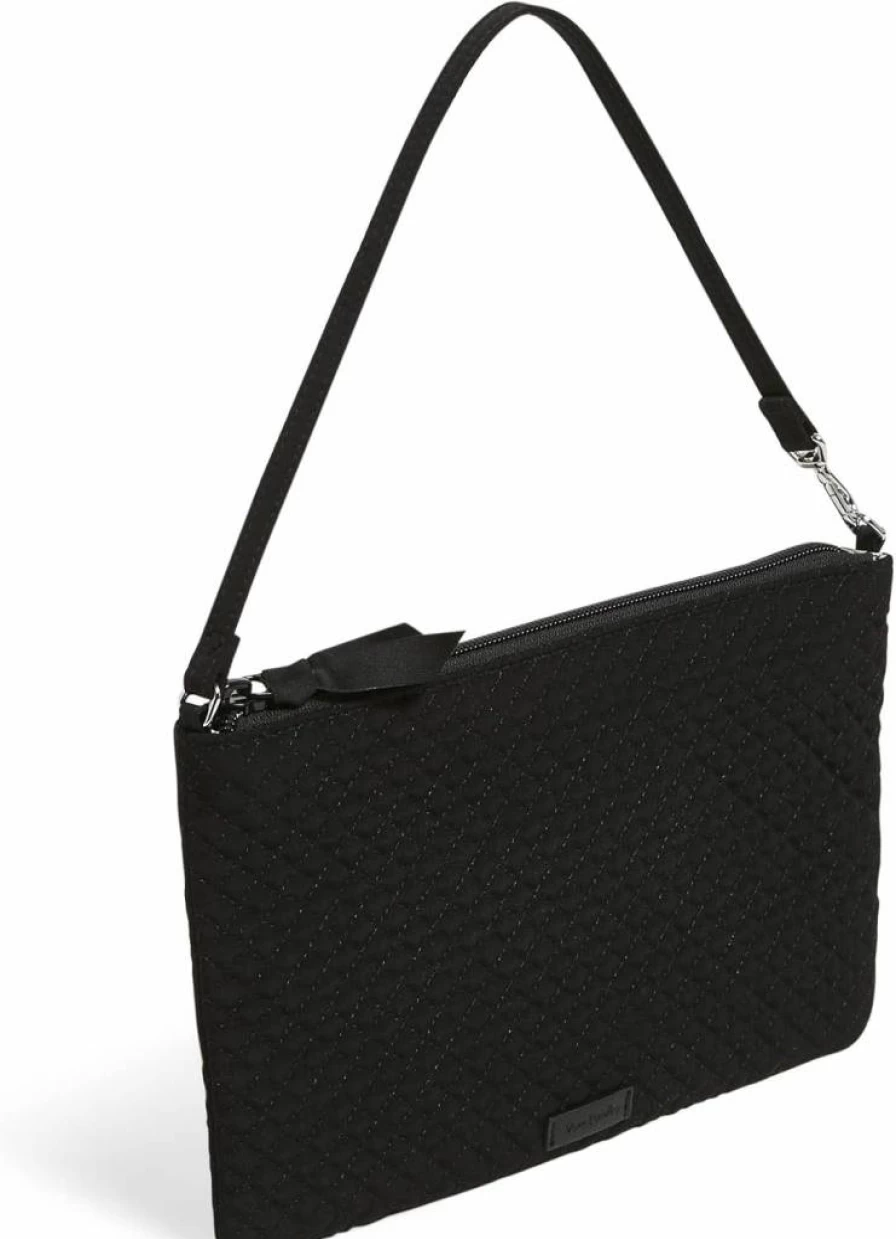 Vera Bradley RFID Blocking Wristlet – Convertible Microfiber Crossbody Bag for Women
