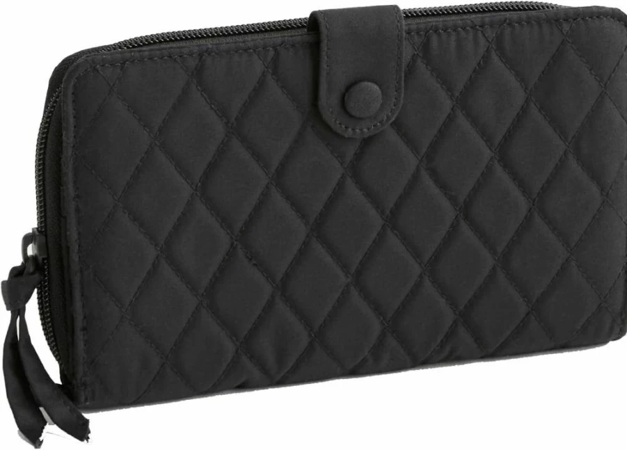 Vera Bradley Large Cotton Wallet – Premium Zip-Around Wristlet for Women