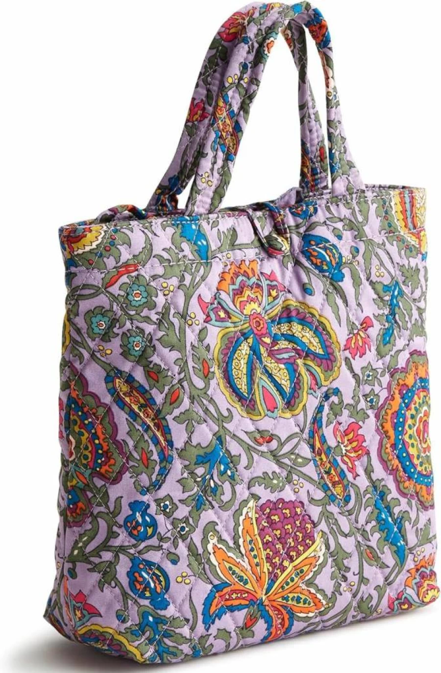 Vera Bradley Original Mini Cotton Tote Bag – Premium Lightweight & Stylish Handbag for Women