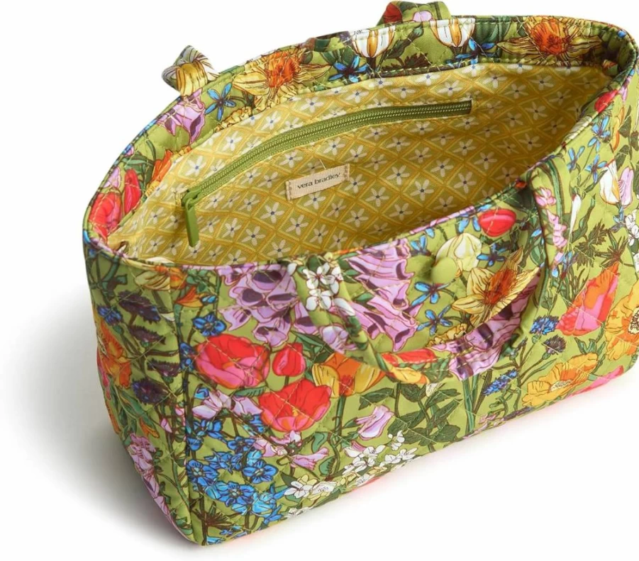 Vera Bradley Mini Hathaway Tote Bag - Premium Cotton Handbag for Women