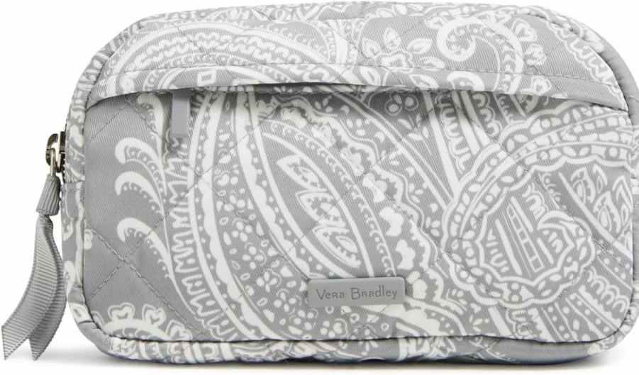 Vera Bradley Women's Mini Crossbody Sling Bag - Lightweight Performance Twill Belt Bag for Women