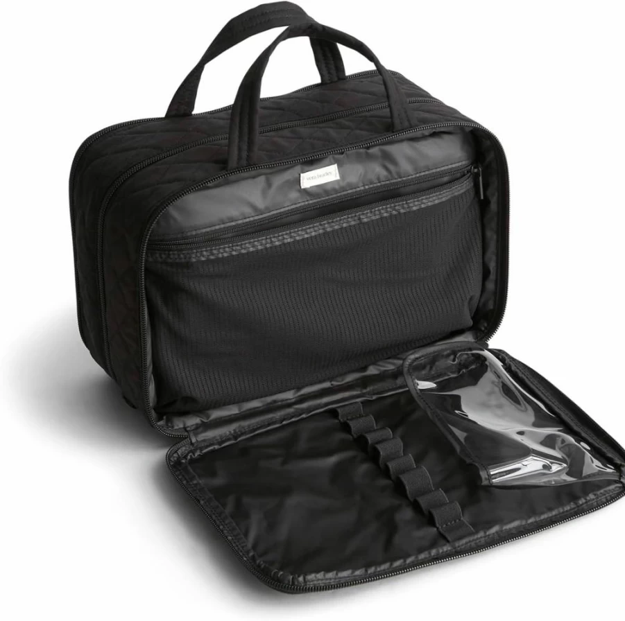 Vera Bradley Ultimate Cotton Travel Organizer – Premium Luggage Case for Essentials
