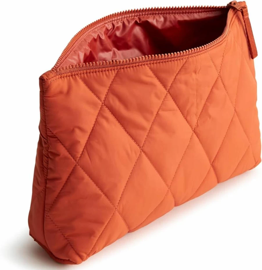 Vera Bradley Featherweight Large Pouch Lightweight Travel Cosmetic Bag for Women