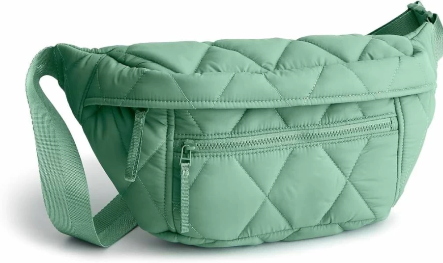 Vera Bradley Featherweight Portnoy Crossbody Belt Bag - Lightweight Flutter Design for Women
