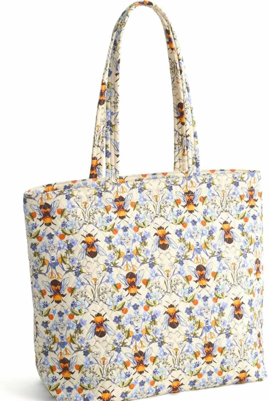 Vera Bradley Original Cotton Zip Tote Bag - Premium Quality & Stylish Design