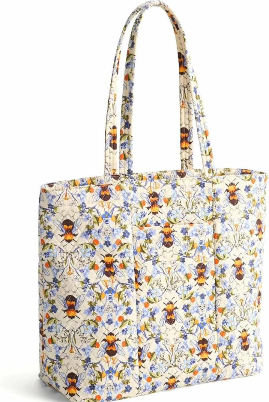 Vera Bradley Original Cotton Zip Tote Bag - Premium Quality & Stylish Design