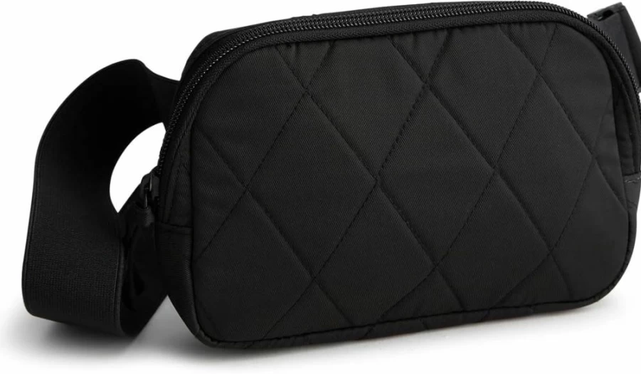 Vera Bradley Women's Small Woodward Belt Bag in Performance Twill - Stylish Crossbody Purse for Women