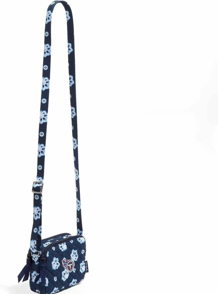 Vera Bradley NFL Team Logo Cotton Crossbody Bag for Women - Multiple Teams Collection