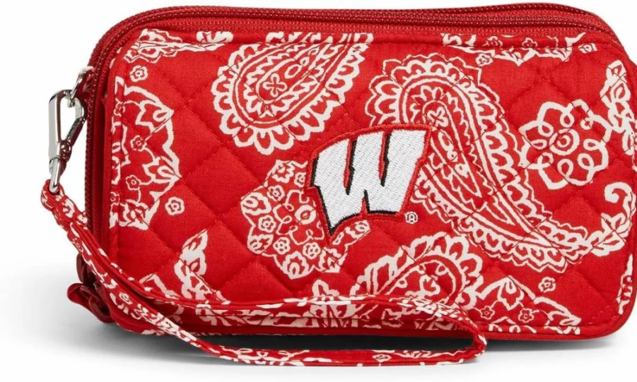 Vera Bradley RFID Blocking Cotton Crossbody Bag – Stylish All-in-One Travel Purse for Women
