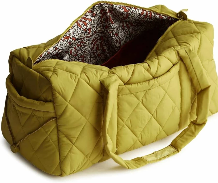 Vera Bradley Lightweight Original Duffel Bag for Women - Travel Carry-On Tote