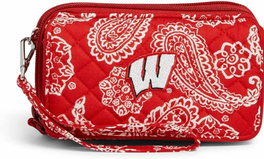 Vera Bradley RFID Blocking Cotton Crossbody Bag – Stylish All-in-One Shoulder Purse for Women